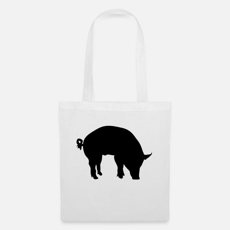 pig - Stoffbeutel - Weiß