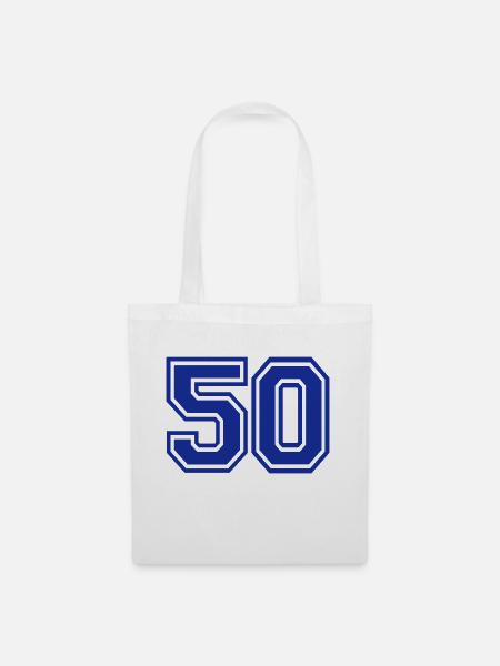 50 - Stoffbeutel - Weiß