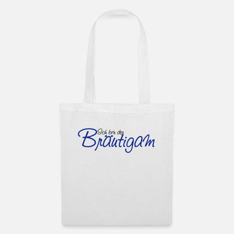 ich_bin_der_braeutigam - Tote Bag - white