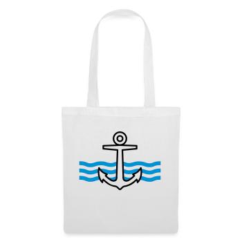 Ancre - Sac en tissu - blanc - Devant