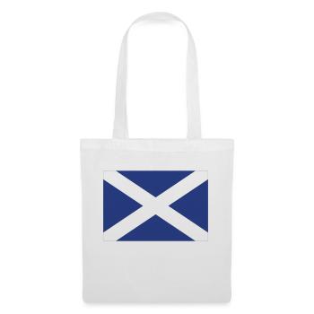 scotland flag - Sac en tissu - blanc - Devant
