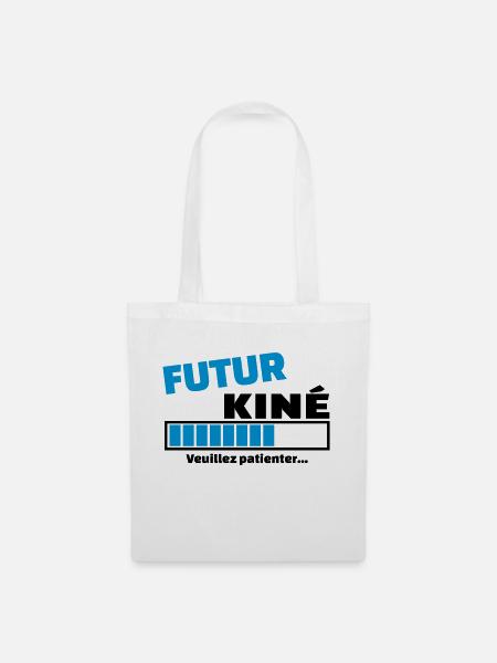 futur kiné - Sac en tissu - blanc