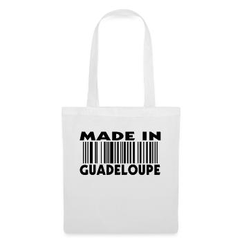 made in GUADELOUPE (1c) - Sac en tissu - blanc - Devant