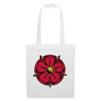 Lippische Rose - Stoffbeutel - Weiß - Vorne
