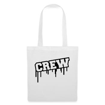 crew_designc1 - Sac en tissu - blanc - Devant