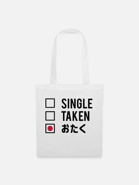 fandom otaku - Stoffbeutel - Weiß