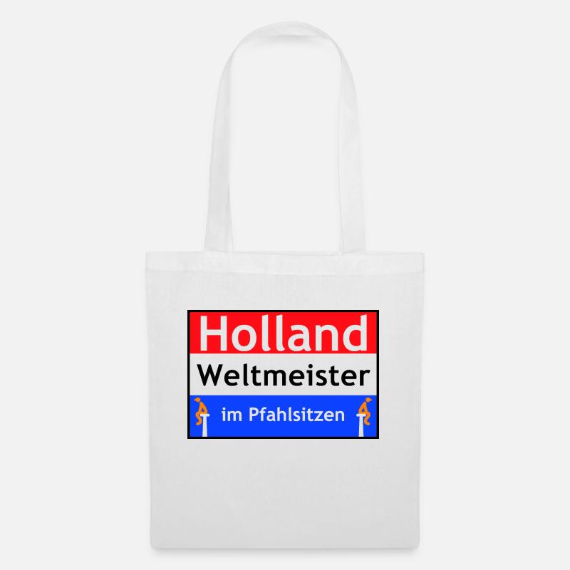 Holland - Stoffbeutel - Weiß