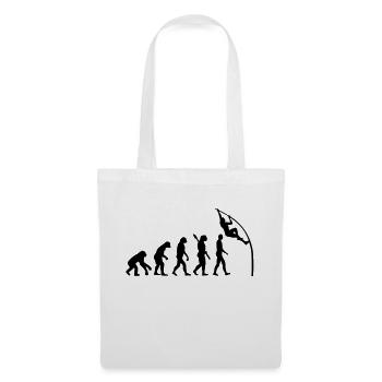 Evolution Stabhochsprung - Stoffbeutel - Weiß - Vorne