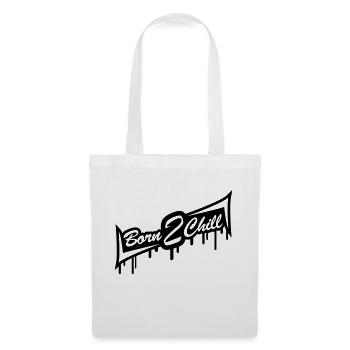 Born 2 Chill - Stoffbeutel - Weiß - Vorne