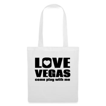 love_vegas3 - Stoffbeutel - Weiß - Vorne