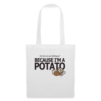 Hello Potato - Stoffbeutel - Weiß - Vorne