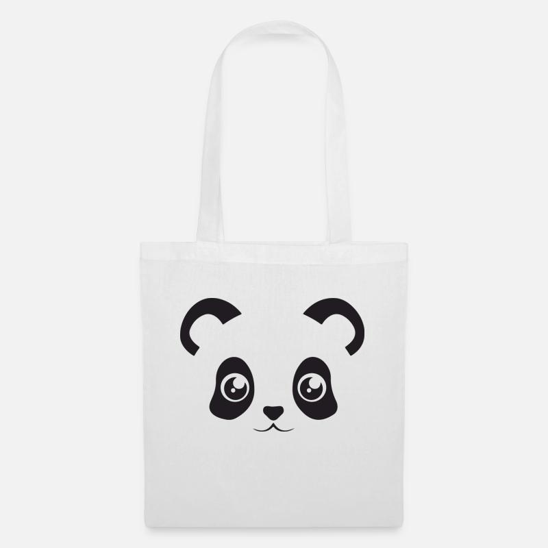 PANDA - Tote Bag - white