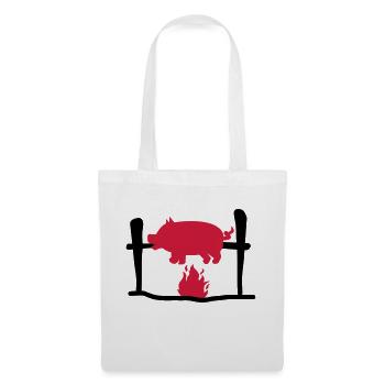 Griller - Sac en tissu - blanc - Devant