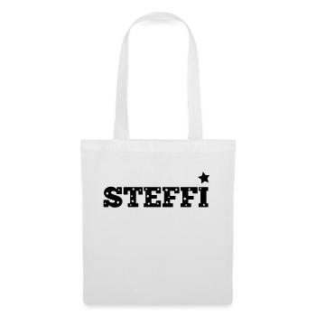 steffi_stern - Stoffbeutel - Weiß - Vorne