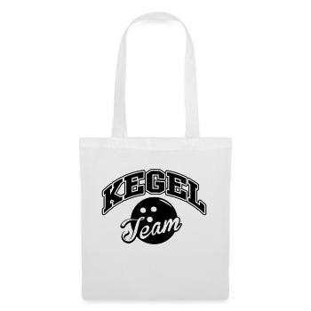 Kegel Team - Stoffbeutel - Weiß - Vorne