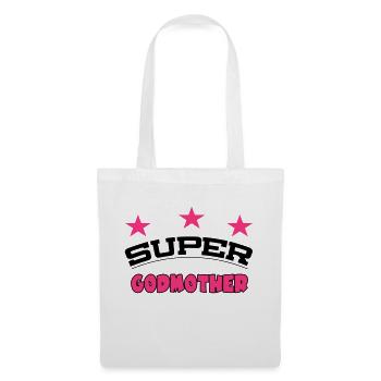Super godmother - Sac en tissu - blanc - Devant