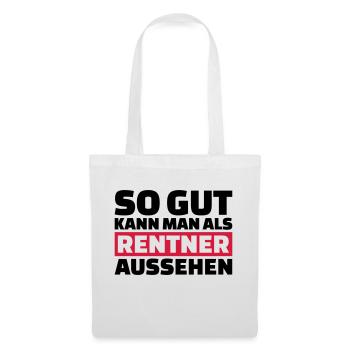 Rentner - Stoffbeutel - Weiß - Vorne