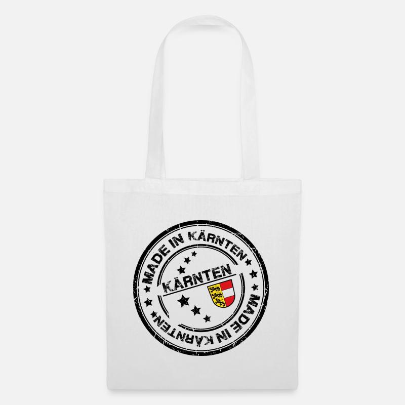 Made in Kärnten - Stoffbeutel - Weiß