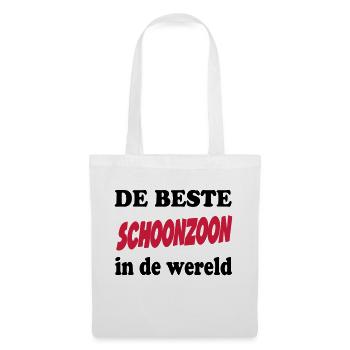 De beste schoonzoon in de wereld - Tote Bag - white - Front