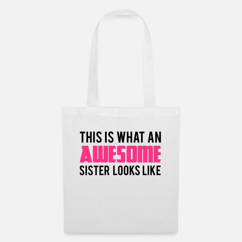 Sister - Stoffbeutel - Weiß