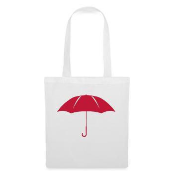 parapluie umbrella 1301 - Sac en tissu - blanc - Devant