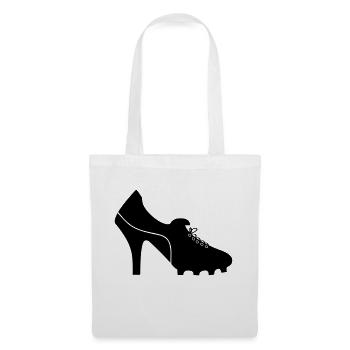 woman_soccer_01 - Tote Bag - white - Front