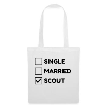 scout / scouting / scoutisme / guide - Sac en tissu - blanc - Devant