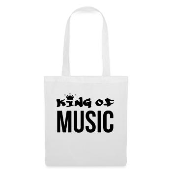 Musik / Musiker / Music / Musician - Stoffbeutel - Weiß - Vorne