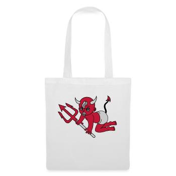 evil devil demon hell devil satan crawling pacifie - Tote Bag - white - Front
