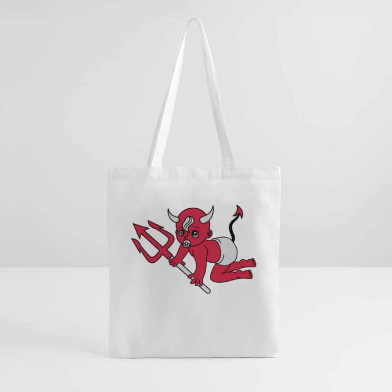 evil devil demon hell devil satan crawling pacifie Tote Bag