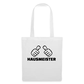 Hausmeister - Stoffbeutel - Weiß - Vorne