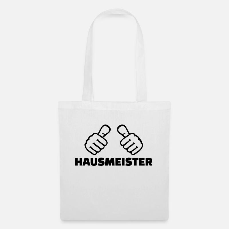 Hausmeister - Stoffbeutel - Weiß