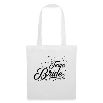 (team_bride_stars) - Stoffbeutel - Weiß - Vorne