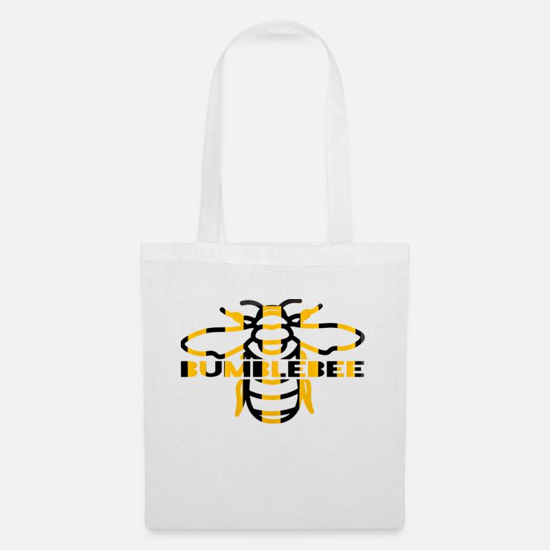 bumblebee - Tote Bag - white
