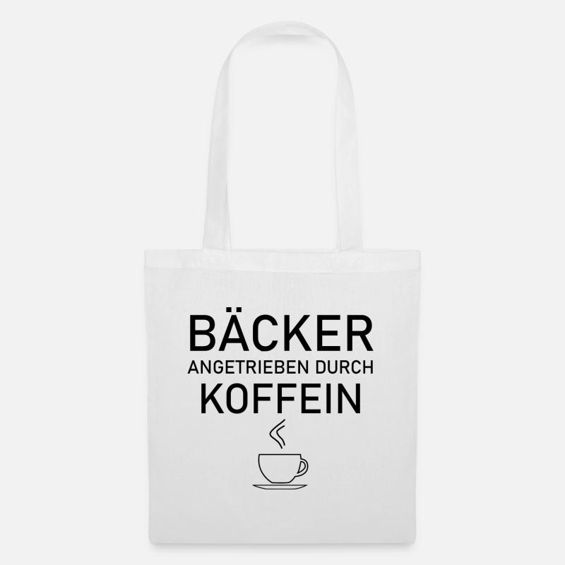 Bäcker - Stoffbeutel - Weiß