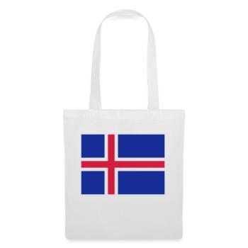 Maillot islandais - Sac en tissu - blanc - Devant
