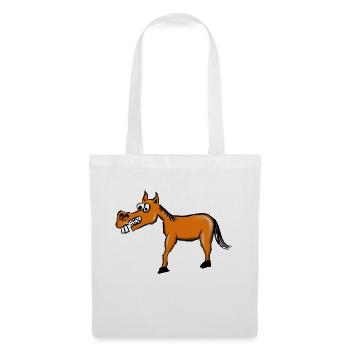Horse - Tote Bag - white - Front