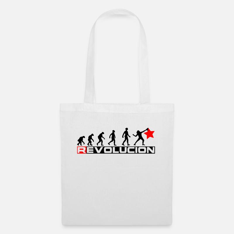 REVOLUTION - Stoffbeutel - Weiß