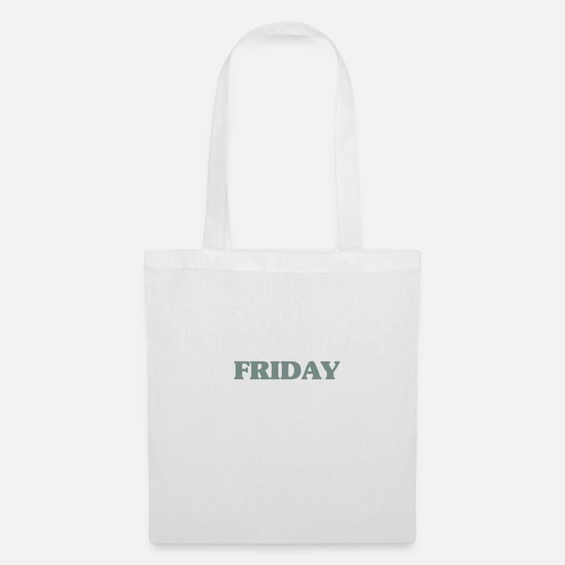 Friday - Tote Bag - white