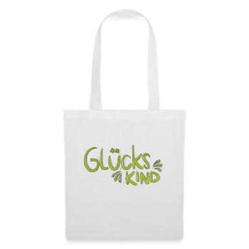 Glückskind - Stoffbeutel - Weiß - Vorne