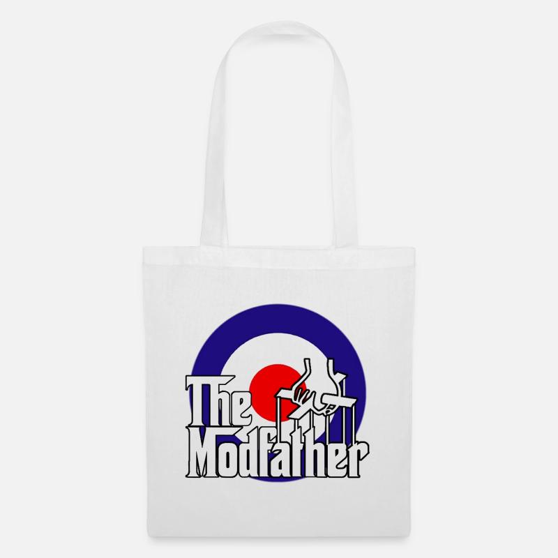 der modfather - Stoffbeutel - Weiß