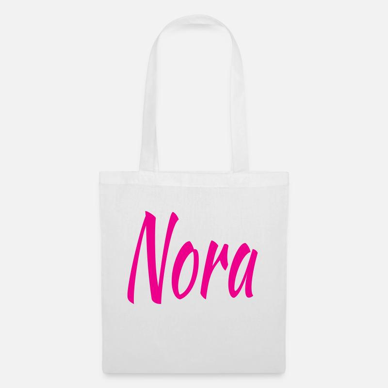 Nora - Stoffbeutel - Weiß