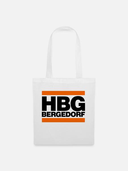 Hamburg Bergedorf (HBG Bergedorf) - Stoffbeutel - Weiß