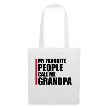 People Call Me Grandpa - Tote Bag - white - Front