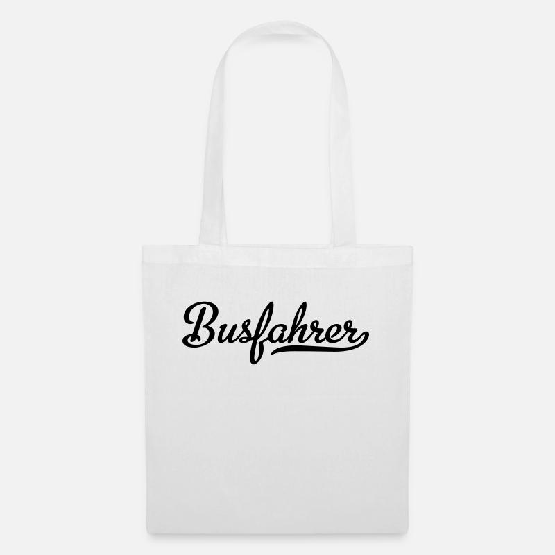 Busfahrer - Stoffbeutel - Weiß