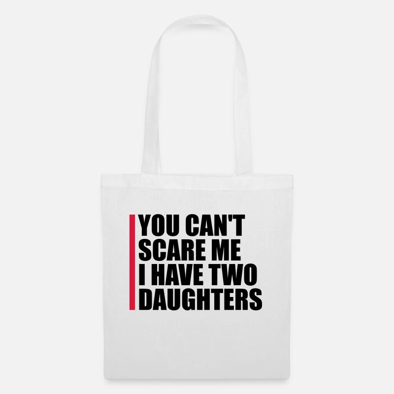 I have two daughters - Tote Bag - white