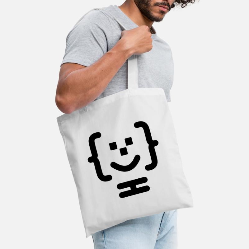 Code-Logo des Hauptprogrammierers Stoffbeutel