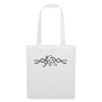 Eishockey Wintersport Eishockeyteam Geschenk - Stoffbeutel - Weiß - Vorne