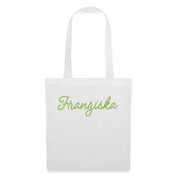 Franziska - Stoffbeutel - Weiß - Vorne