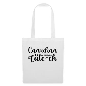 7 Canadian Cute eh - Tote Bag - white - Front